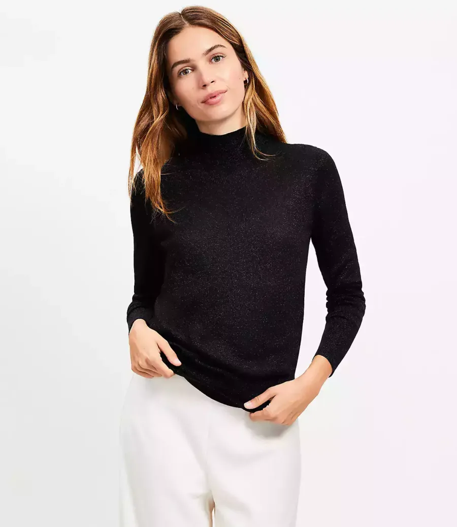 Mock Neck Sweater