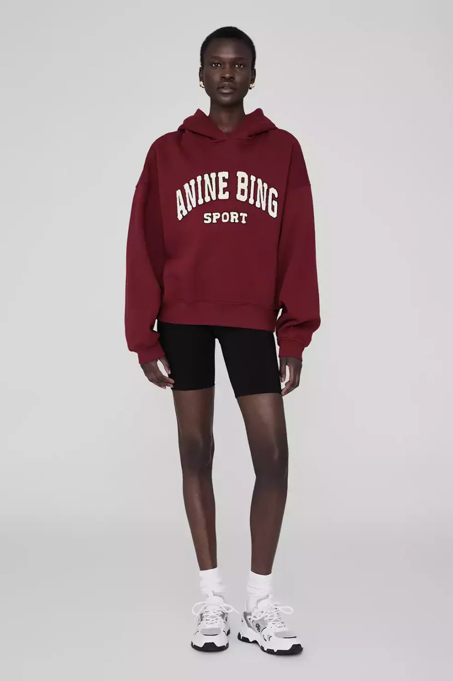 anine bing hoodie sport