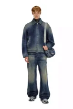 Diesel Epic Padded Denim Jacket - Blue Trucker Vibe Unleashed