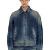 Diesel Epic Padded Denim Jacket - Blue Trucker Vibe Unleashed
