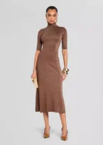 Glamorous Maribel Metallic Knit Dress for Stunning Evening Looks
