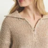 Italian Luxe Marl Quarter Zip: Premium Style & Comfort
