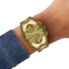 Diesel - Mercurial stainless steel watch - Timeframes - Man - Gold