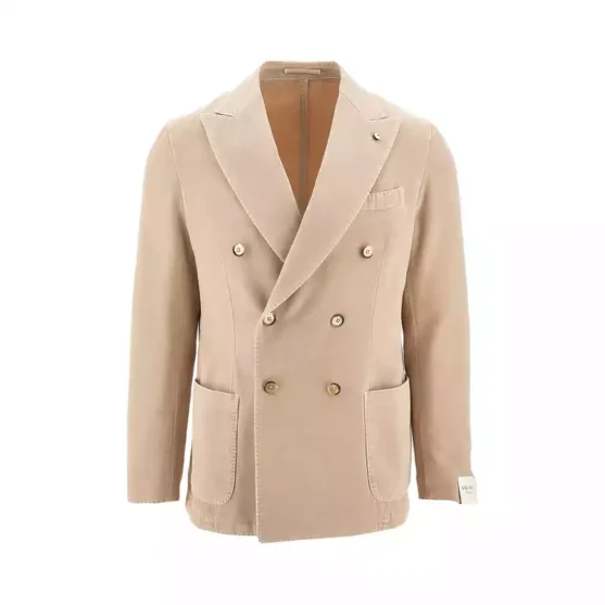 L.B.M. 1911 Tailored double-breated twill jacket