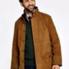 Moore Men's Tan Leather Jacket