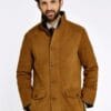 Moore Men's Tan Leather Jacket
