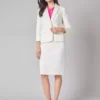 Plus Shawl-Collar Jacket, Bonded Lace - Image 3