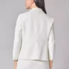 Plus Shawl-Collar Jacket, Bonded Lace - Image 2
