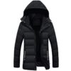 Men's Short Puffer Jackets with Velvet Lining