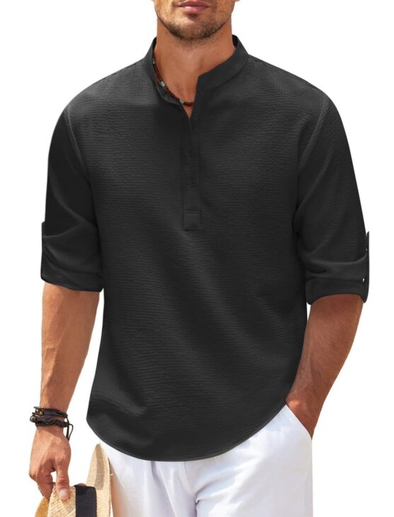 Men's Casual Smart Shirt - Image 7
