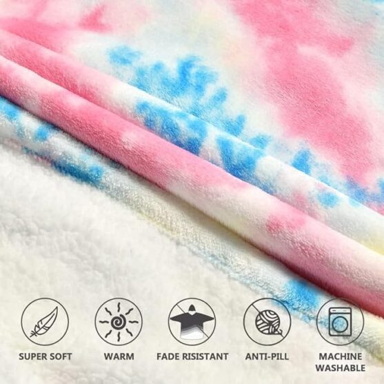 Krifey Wearable Blanket Hoodie, Oversized Sherpa Hooded As Birthday Gifts For Mom Women Girlfriend Men, Cozy Sweatshirt With Giant Pocket - Image 9