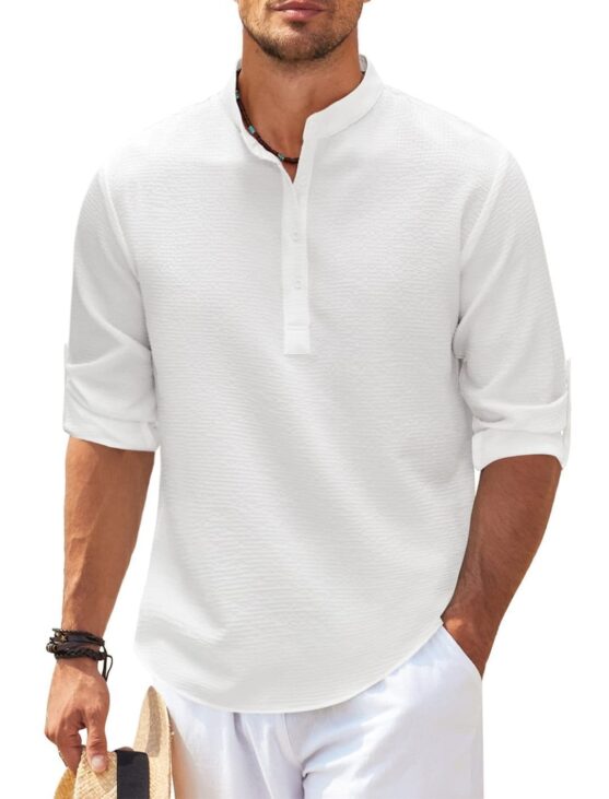 Men's Casual Smart Shirt - Image 9