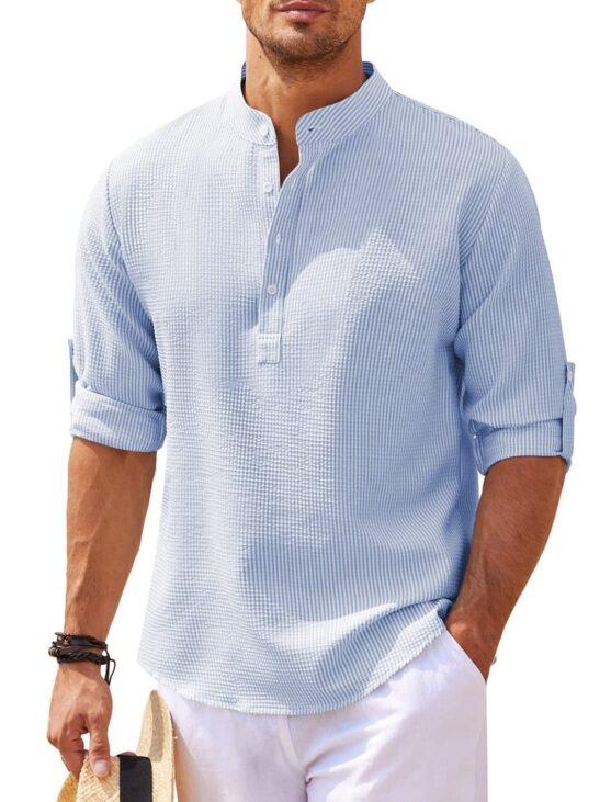 Men's Casual Smart Shirt - Image 6
