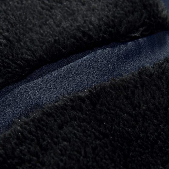 Men's Short Puffer Jackets with Velvet Lining - Image 3