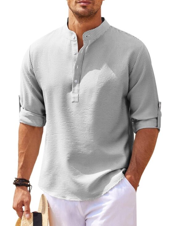 Men's Casual Smart Shirt - Image 4