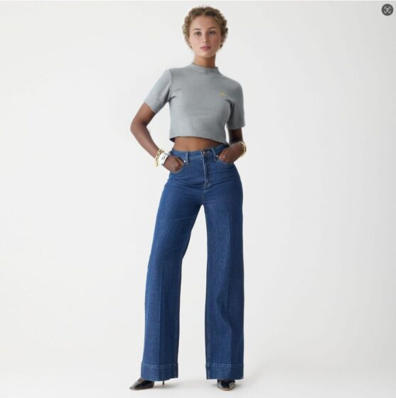 Best stretchy wide leg jeans for women high waisted - Image 8