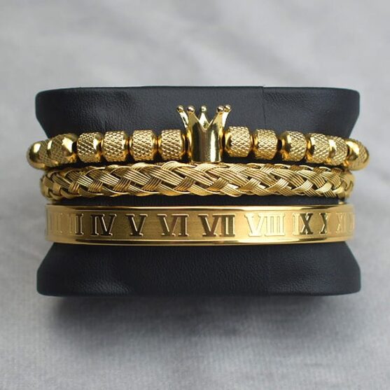 Women's crown inspired woven bracelet sets - Image 7
