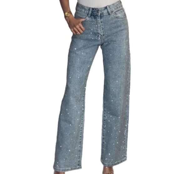 Best High Waist Blue Denim Jeans for Women - Image 3