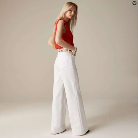 Best stretchy wide leg jeans for women high waisted - Image 3