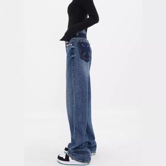 Best Women's Wide Leg Jeans High Waist Straight Leg - Image 6