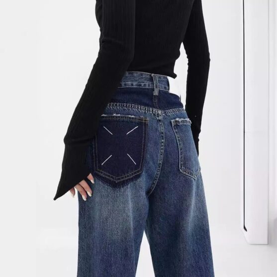 Best Women's Wide Leg Jeans High Waist Straight Leg - Image 9