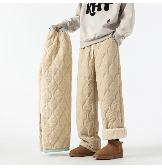 Wide Leg Straight Leg Pants Men and Women - Image 3