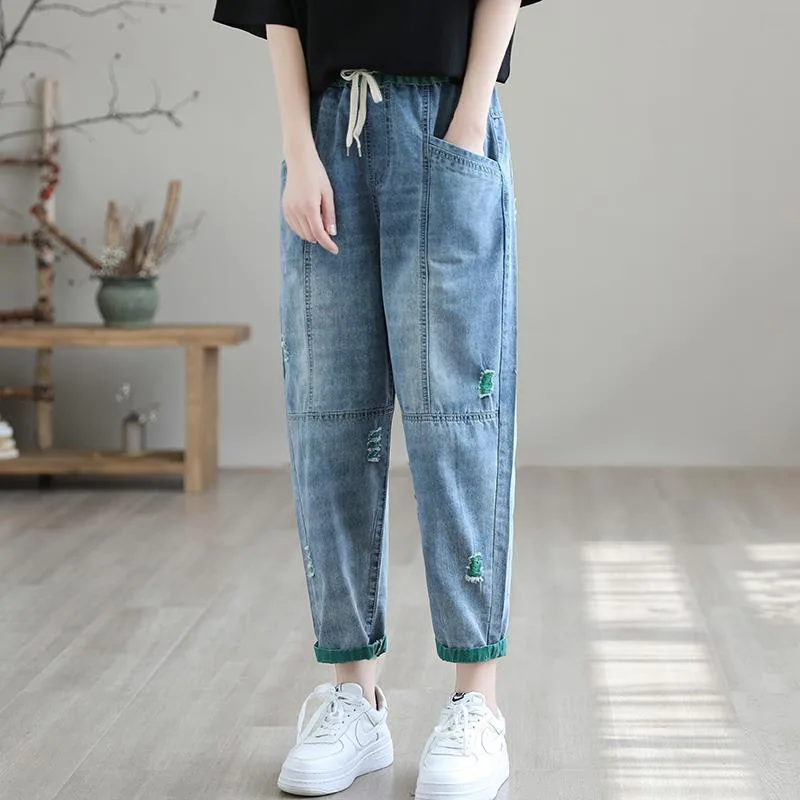 Petite Wide-Leg Cropped Pants - Image 2