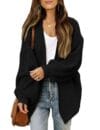Long Sleeve Oversized Cardigan for Women With Pockets