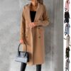 Double breasted Long Coat women's