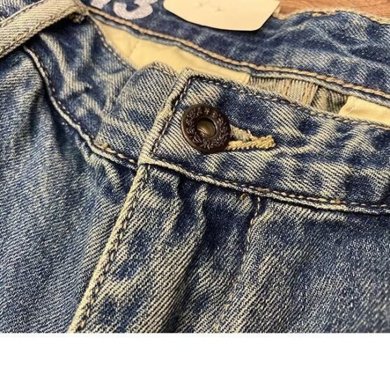 Men's Baggy Loose Denim Shorts - Image 6