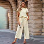 Womens Two.Piece Set With Pockets