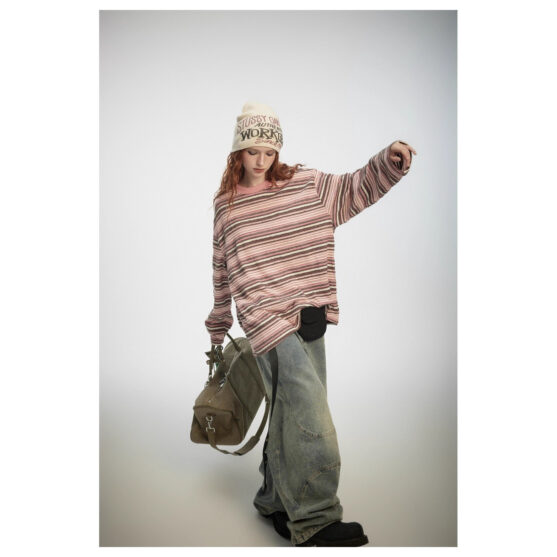 Long Sleeve Womens Casual Pullover Tops - Image 3