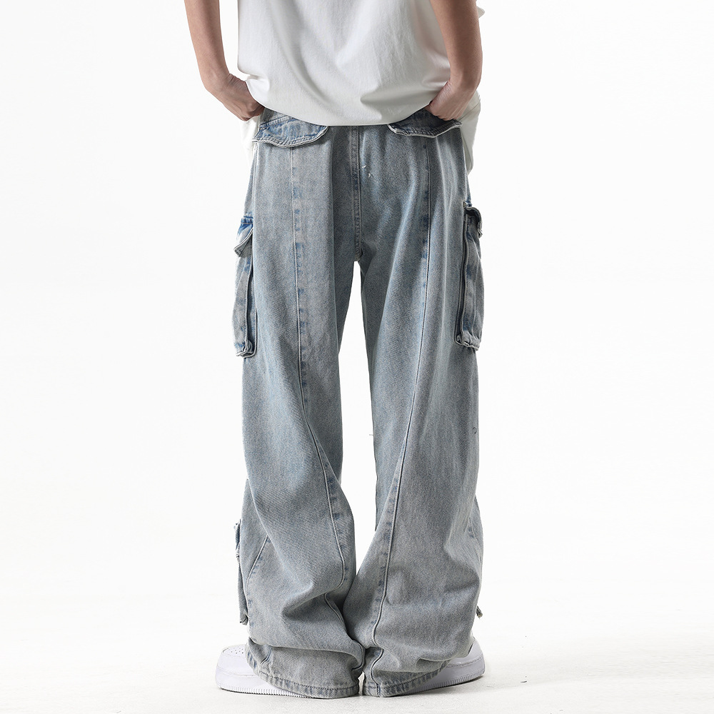 Best Baggy Jeans With Multi Pockets For Men And Women Best Baggy Jeans With Multi Pockets For Men And Women - Image 2