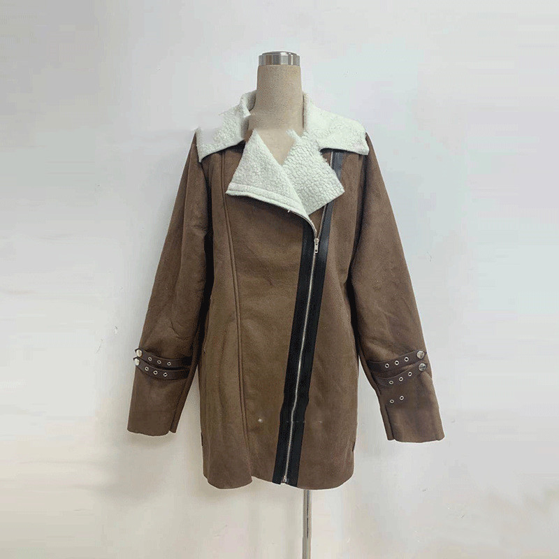 Women’s Shearling Jacket with Hood Women’s Shearling Jacket with Hood - Image 5