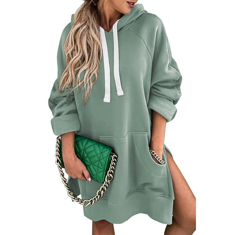 Casual Oversized Hoodie Dress for Women Casual Oversized Hoodie Dress for Women - Image 10