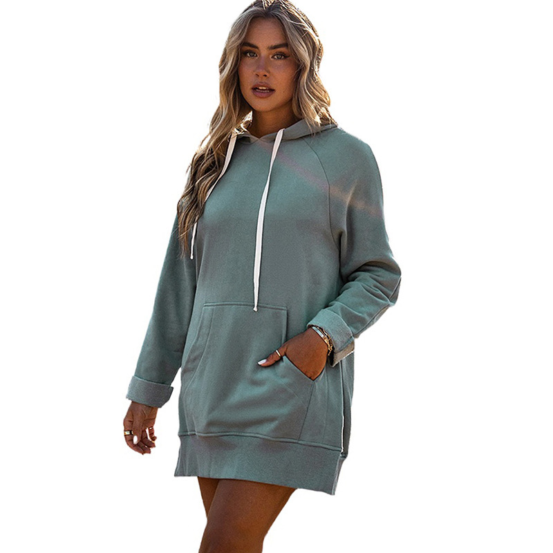 Casual Oversized Hoodie Dress for Women Casual Oversized Hoodie Dress for Women - Image 9