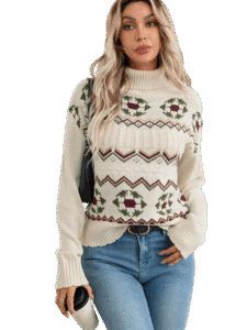 Women's Fair Isle Sweater | Luxe Clothing Women's Fair Isle Sweater 0d7d5dee ab6b 4948 8b4f 0db9b341fee7 trans 1