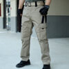 Men's Tactical Cargo Pants - Multi-Pocket Ripstop Military Work Trousers