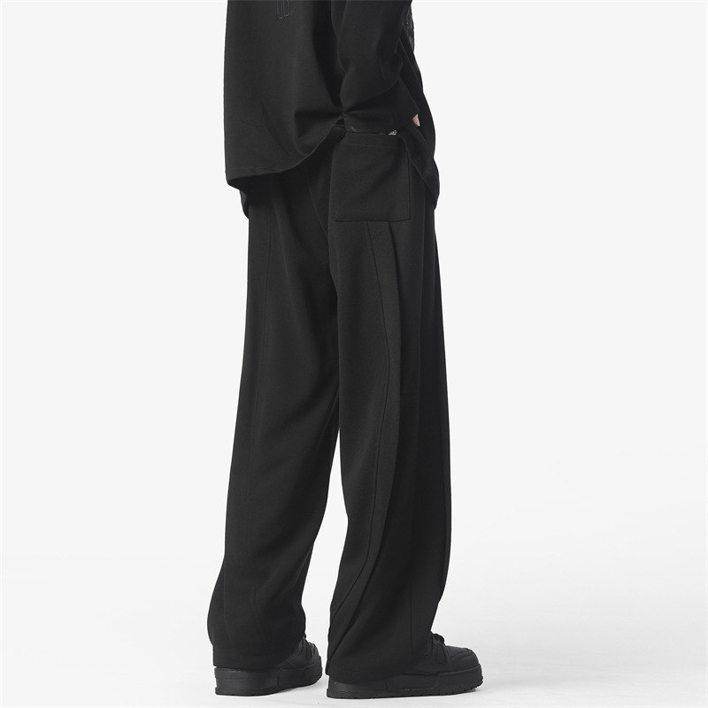 Men’s Baggy Sweatpants – Wide Leg Pants | Luxe Clothing Men’s Baggy Sweatpants – Wide Leg Pants - Image 2