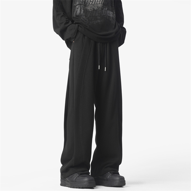 Men’s Baggy Sweatpants – Wide Leg Pants | Luxe Clothing Men’s Baggy Sweatpants – Wide Leg Pants - Image 5