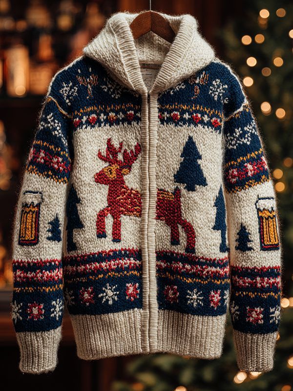 Men's Graphic Zip Hoodie - Ultimate 3D Print | Luxe Clothing Men's Graphic Zip Hoodie - Ultimate 3D Print - Image 7