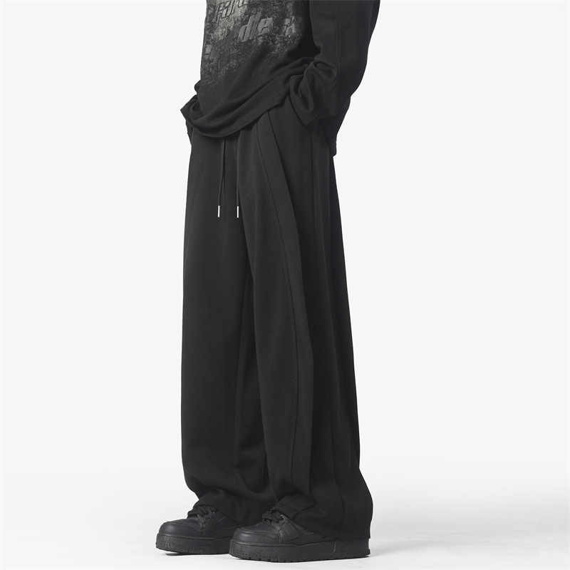 Men’s Baggy Sweatpants – Wide Leg Pants | Luxe Clothing Men’s Baggy Sweatpants – Wide Leg Pants - Image 3